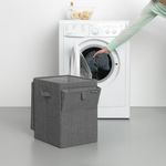 Brabantia-120442-porta-biancheria-35-L-Rettangolare-Nero