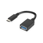 Lenovo 4X90Q59481 cavo USB 0,14 m USB 3.2 Gen 1 (3.1 Gen 1) USB C USB A Nero