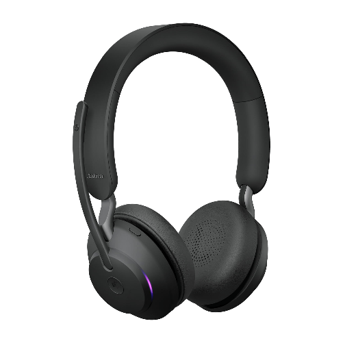 Jabra-Evolve2-65-MS-Stereo-Auricolare-Wireless-A-Padiglione-Ufficio-USB-tipo-A-Bluetooth-Nero