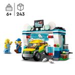 LEGO-City-60362-Autolavaggio-Gioco-per-Bambini-6--Anni-con-Spazzole-Rotanti-Macchina-Giocattolo-e-2-Minifigure-Idea-Regalo