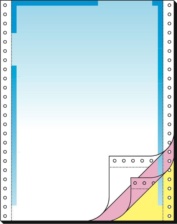 Sigel 26256 carta inkjet 400 fogli Blu, Rosa, Bianco