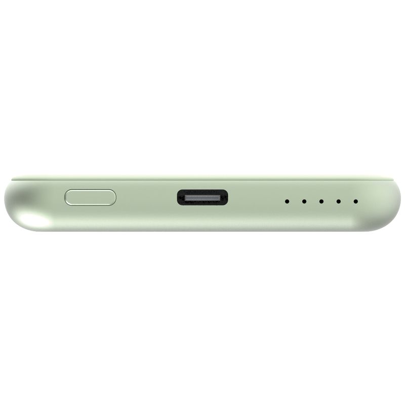 Verbatim-Power-Bank-Wireless-Magnetico-5000-Mah-Verde