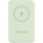 Verbatim-Power-Bank-Wireless-Magnetico-5000-Mah-Verde