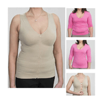 Trade Shop Traesio-comfy Cami Donne Body Shaper Girovita Stretto Corsetto Colore Nero Fianchi Vita -    Xxl