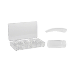 Trade Shop Traesio-box Da 500 Pz Tips Naturale O Trasparente  Nail Art French Ricostruzione Unghie -