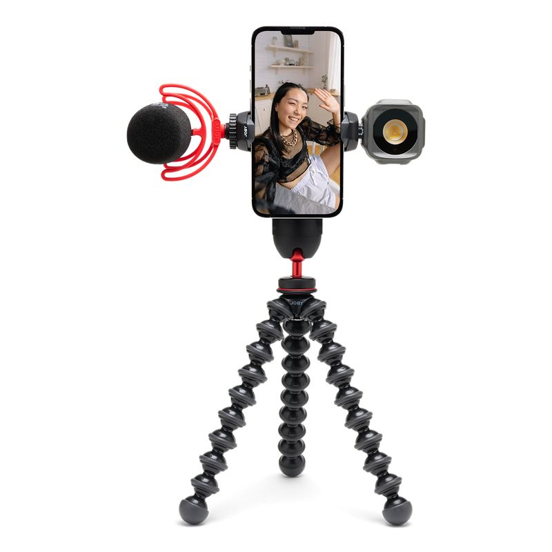 Joby-GripTight-PRO-3-GorillaPod-treppiede-Smartphone-3-gamba-gambe-Nero