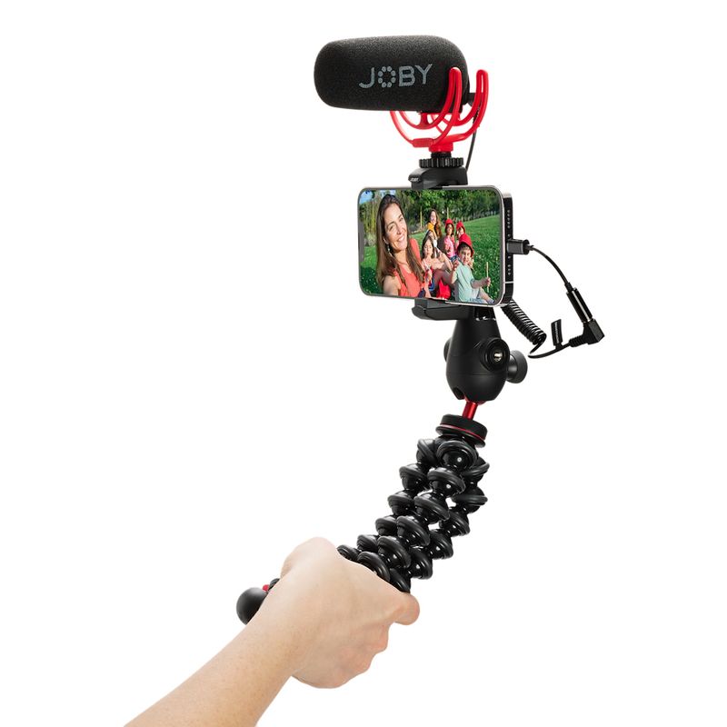 Joby-GripTight-PRO-3-GorillaPod-treppiede-Smartphone-3-gamba-gambe-Nero