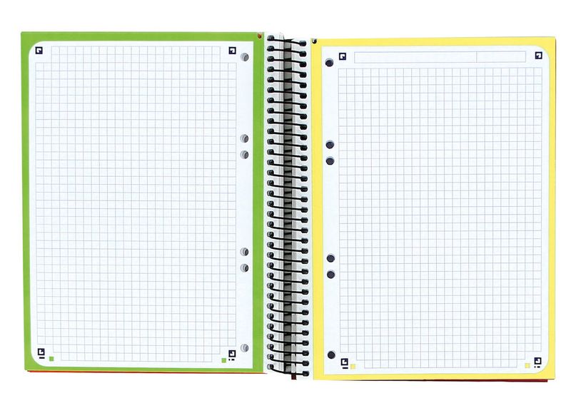 Oxford-Europeanbook-4-quaderno-per-scrivere-A5--120-fogli-Colori-assortiti