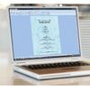 Carta-da-lettere-SIGEL-carta-marmorizzata-blu-A4-DIN-A4-90-g-m