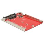 Delock Convertitore Delock U.2 SFF-8639  M.2 Key M PCIe con 25" 7 mm