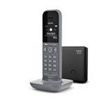 Gigaset-CL390A-Telefono-analogico-DECT-Identificatore-di-chiamata-Grigio