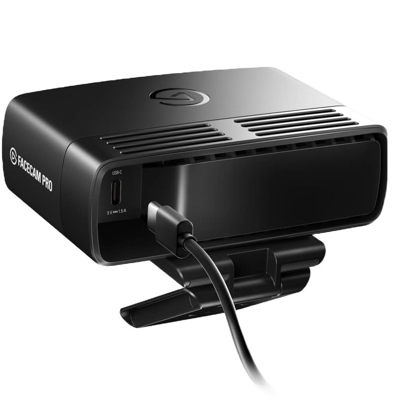 Elgato-Facecam-Pro-webcam-3840-x-2160-Pixel-USB-C-Nero--ELGATO-FACECAM-PRO-4K60-WEBCAM-