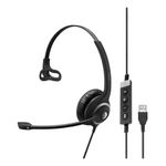 Sennheiser EPOS  SENNHEISER IMPACT SC 230 USB MS II Auricolare Cablato A Padiglione Ufficio USB tipo A Nero