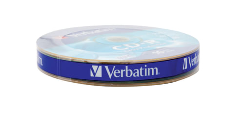 Verbatim-CD-R-52X-700MB-10PK-OPS-Wrap-EP-10-pz--VERBATIM-CD-R-700MB-52X-EXTRA-PROTECTION-SURFACE-10-PK-WRAP-