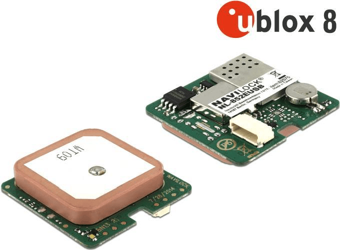 Navilock NL-852EUSB ricevitore GPS USB Marrone, Verde, Bianco