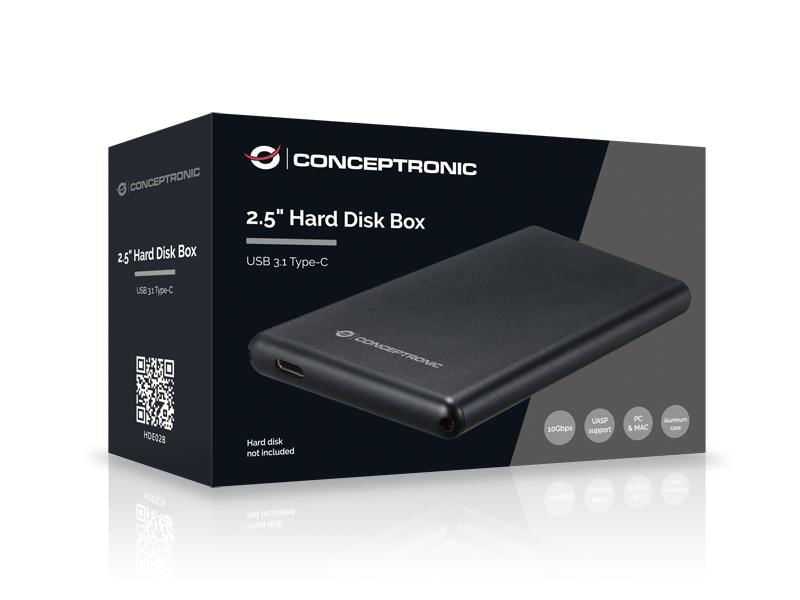 Conceptronic-HDE02B-contenitore-di-unita-di-archiviazione-Custodia-per-Disco-Rigido--HDD--Nero-2.5-