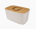 Joseph-Joseph-Bread-Bin-contenitore-per-pane-Rettangolare-Bianco-Bamboo-Plastica