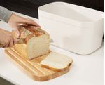 Joseph-Joseph-Bread-Bin-contenitore-per-pane-Rettangolare-Bianco-Bamboo-Plastica