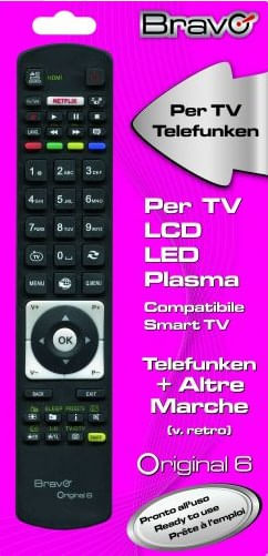 Bravo-Original-6-telecomando-IR-Wireless-TV-Pulsanti