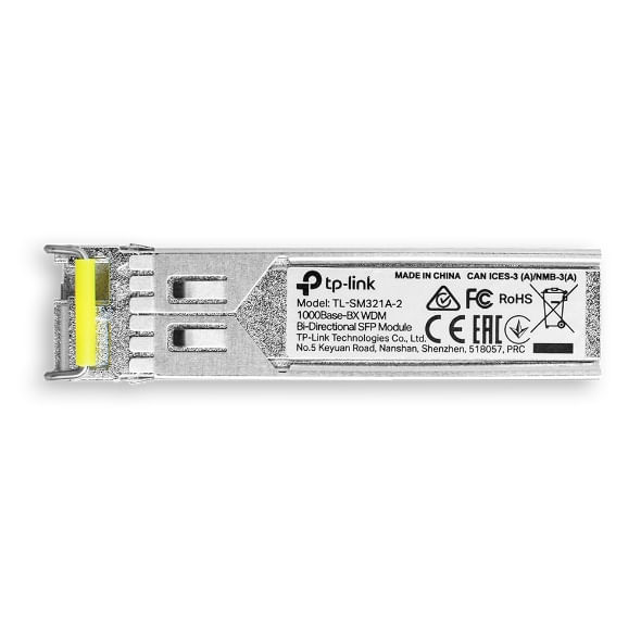 TP-Link-TL-SM321A-modulo-del-ricetrasmettitore-di-rete-Fibra-ottica-1250-Mbit-s-SFP