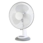 Emerio FN-114202 Bianco | Ventilatore da tavolo | 30 cm, 3 impostazioni di velocita