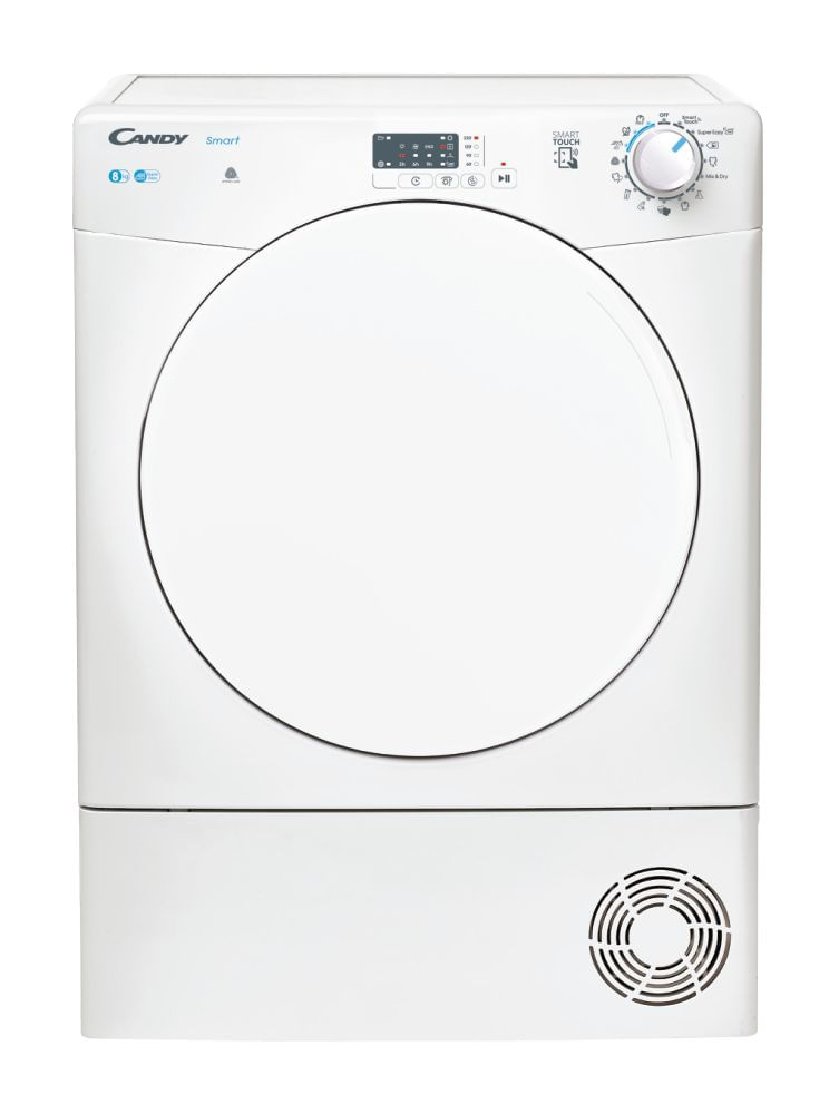 Candy-Smart-CSE-C8LF-S-asciugatrice-Libera-installazione-Caricamento-frontale-8-kg-B-Bianco