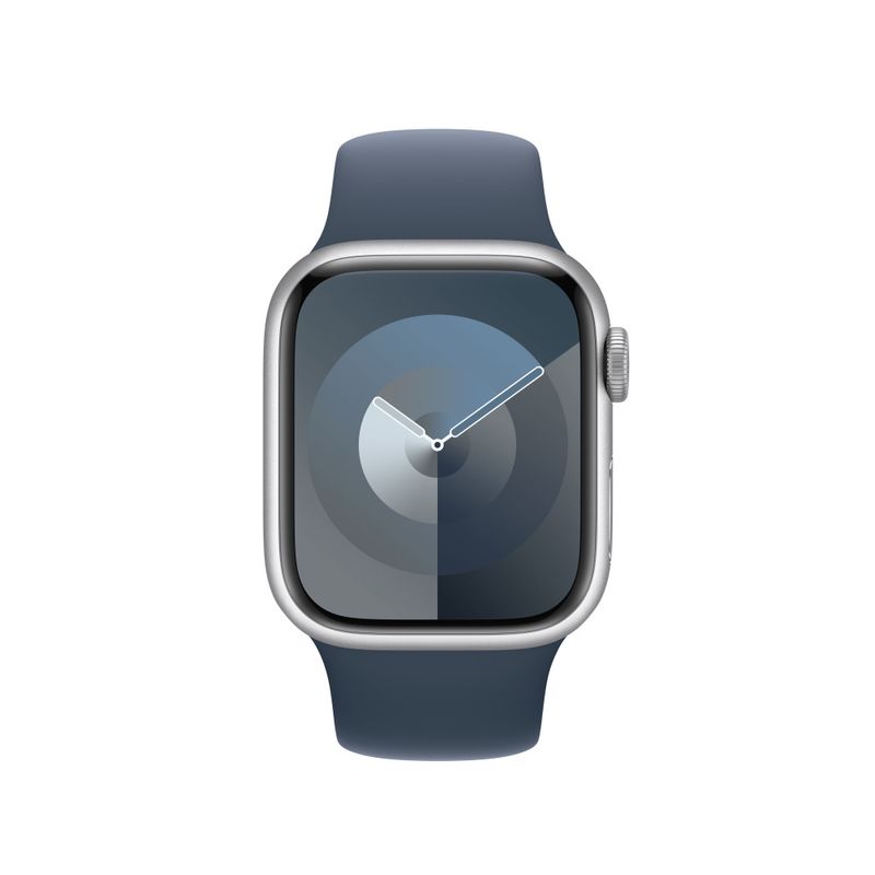 Apple-MT2X3ZM-A-accessorio-indossabile-intelligente-Band-Blu-Fluoroelastomero