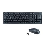 Conceptronic Equip 245223 tastiera Mouse incluso Ufficio RF Wireless QWERTY Italiano Nero