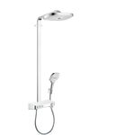 Hansgrohe Raindance Select E sistema di doccia Cromo, Bianco