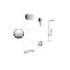Hansgrohe-Raindance-Select-E-sistema-di-doccia-Cromo-Bianco