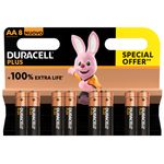 Duracell Plus 100 AA B8 x12