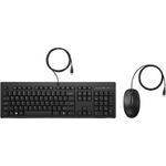 HP Mouse e tastiera 225 Wired (225 Wired Mouse and Keyboard - Combo Norway)