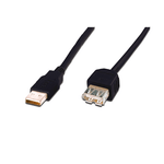 Digitus-DK-300202-050-S-cavo-USB-5-m-USB-2.0-USB-A-Nero