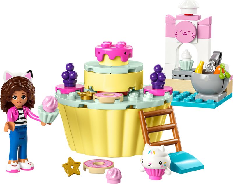 LEGO-La-Casa-delle-Bambole-di-Gabby-10785-Divertimento-in-Cucina-con-Dolcetto-Giocattolo-con-Cupcake-Giochi-Bambini-4--Anni