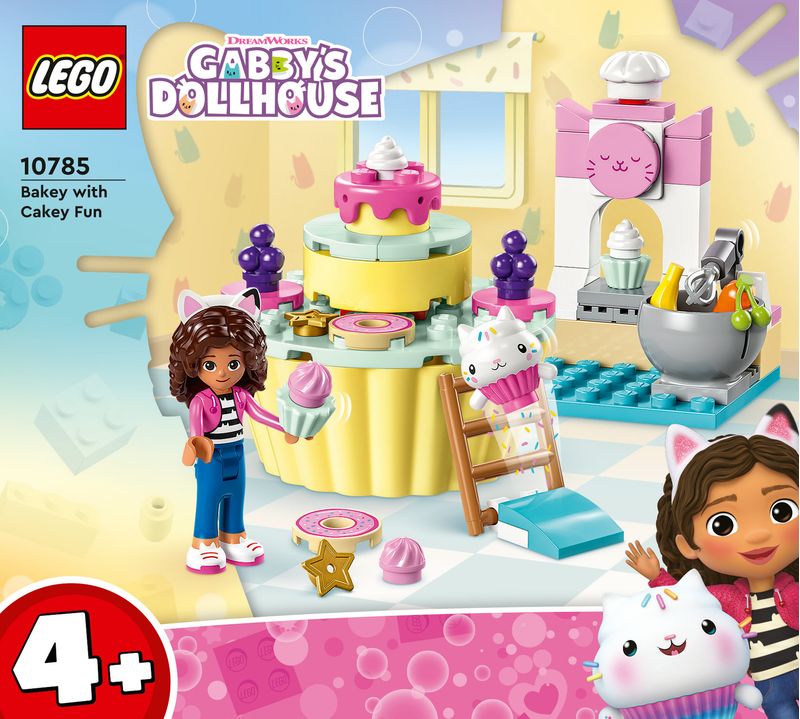 LEGO-La-Casa-delle-Bambole-di-Gabby-10785-Divertimento-in-Cucina-con-Dolcetto-Giocattolo-con-Cupcake-Giochi-Bambini-4--Anni