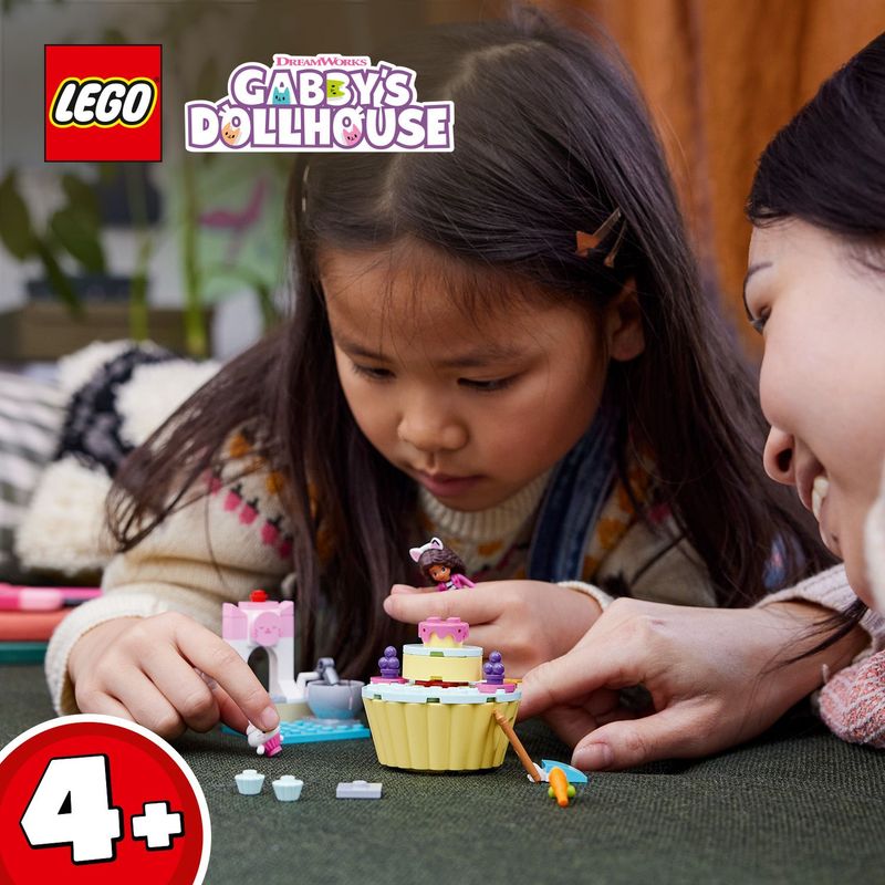 LEGO-La-Casa-delle-Bambole-di-Gabby-10785-Divertimento-in-Cucina-con-Dolcetto-Giocattolo-con-Cupcake-Giochi-Bambini-4--Anni