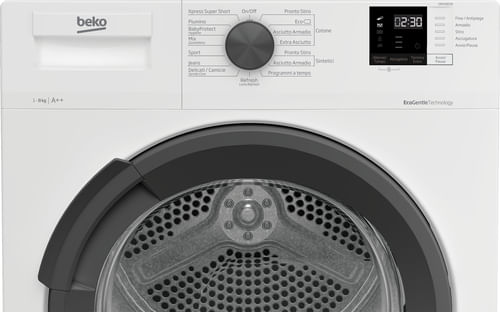 Beko-DRXS823A-asciugatrice-Libera-installazione-Caricamento-frontale-8-kg-A---Bianco