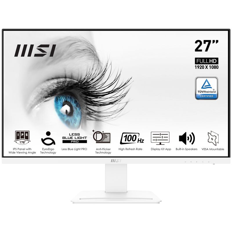 MSI-PRO-MP273AW-Monitor-27---Led-Ips-16-9-Full-Hd--Inclinabile-Bianco