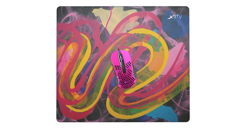 CHERRY-Xtrfy-Mousepad-Large-GP4-Street-pink460x400x4mm