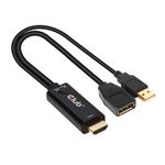 CLUB3D-HDMI-2.0-TO-DISPLAYPORT-1.2-4K60HZ-HDR-M-F-ACTIVE-ADAPTER-Nero