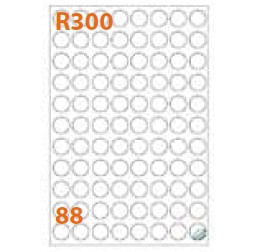 Markin-220LSR300-etichetta-per-stampante-Argento