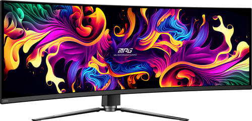 MSI-MPG-491CQP-QD-OLED-Monitor-PC-1245-cm--49--5120-x-1440-Pixel-DQHD-QDOLED-Nero