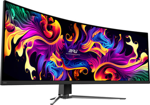 MSI-MPG-491CQP-QD-OLED-Monitor-PC-1245-cm--49--5120-x-1440-Pixel-DQHD-QDOLED-Nero