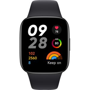 Xiaomi Redmi Watch 3 4,45 cm (1.75") AMOLED 42 mm Digitale 390 x 450 Pixel Touch screen Nero GPS (satellitare)