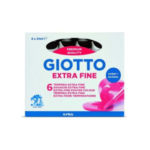 Giotto-355024-colore-a-tempera-21-ml-Tubo-Nero