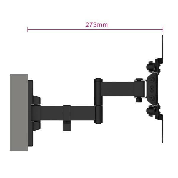 Ewent-EW1522-Supporto-TV-a-parete-1067-cm--42---Nero