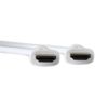 Techly-Cavo-HDMI-A-M-M-High-Speed-0.5-mt-Bianco