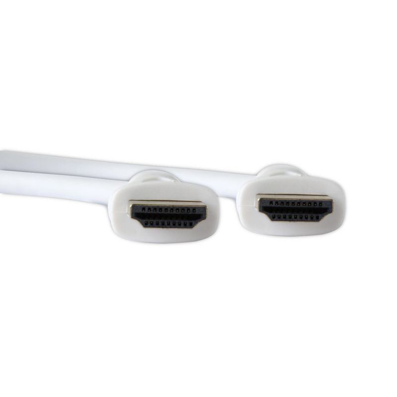 Techly-Cavo-HDMI-A-M-M-High-Speed-0.5-mt-Bianco