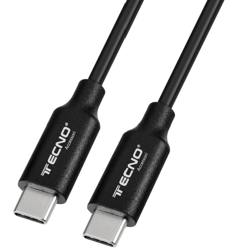 Tecno-24.218-cavo-USB-1-m-USB-C-Nero