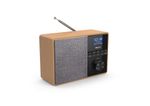 Philips-TAR5505-10-radio-Portatile-Digitale-Nero-Grigio-Legno